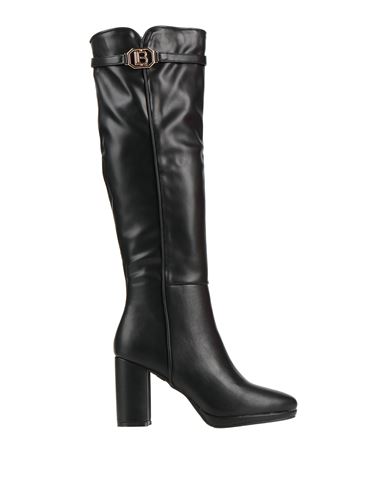 Laura Biagiotti Woman Knee Boots Black Size 11 Calfskin