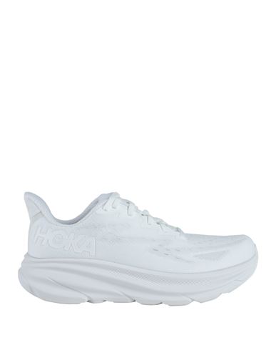Hoka One One W Clifton 9 Woman Sneakers White Size 9.5 Textile Fibers