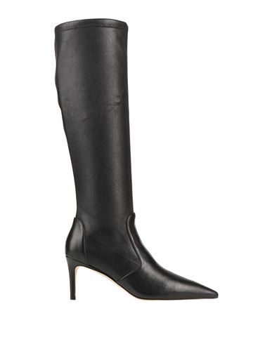Stuart Weitzman Woman Knee Boots Black Size 10.5 Soft Leather