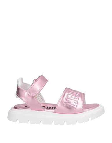 Moschino Teen Babies'  Toddler Girl Sandals Pink Size 10c Soft Leather