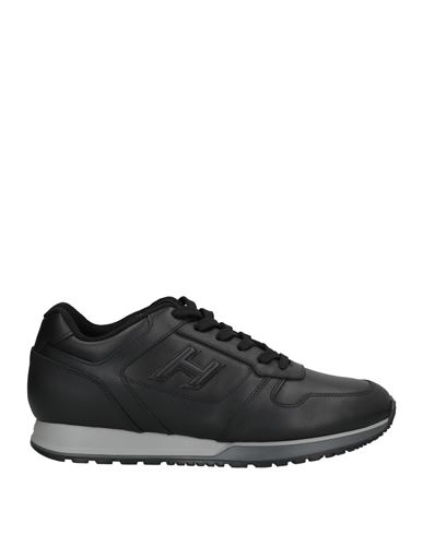 Hogan Man Sneakers Black Size 7.5 Soft Leather