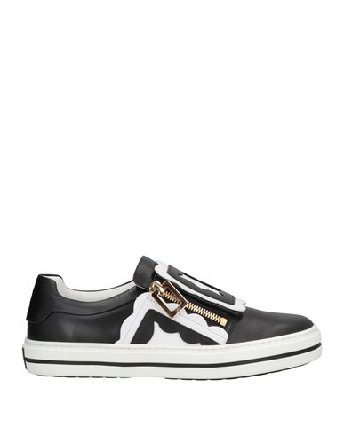 Roger Vivier Woman Sneakers Black Size 6.5 Soft Leather