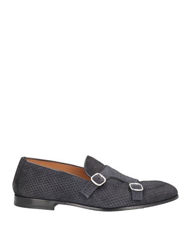 Doucal's Man Loafers Midnight Blue Size 12 Soft Leather