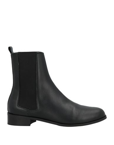 Anaki Woman Ankle Boots Black Size 10 Soft Leather