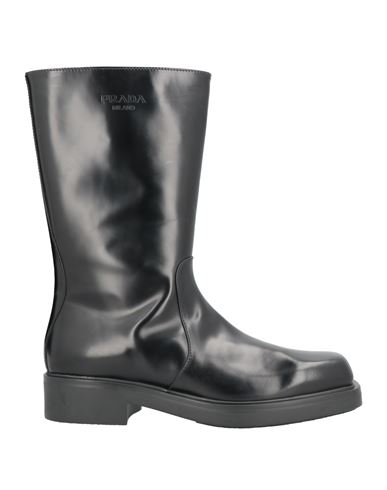 Prada Man Knee Boots Black Size 11 Calfskin