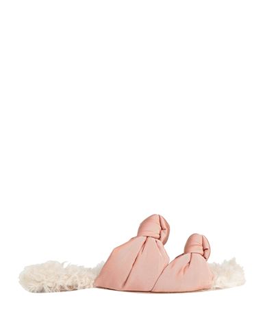 Aquazzura Woman Sandals Pastel Pink Size 11 Textile Fibers
