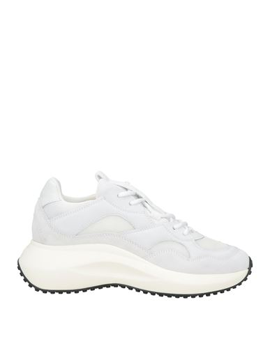Vic Matie Vic Matiē Woman Sneakers White Size 7 Soft Leather, Textile Fibers