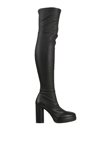 Vic Matie Vic Matiē Woman Boot Black Size 7.5 Soft Leather In Black