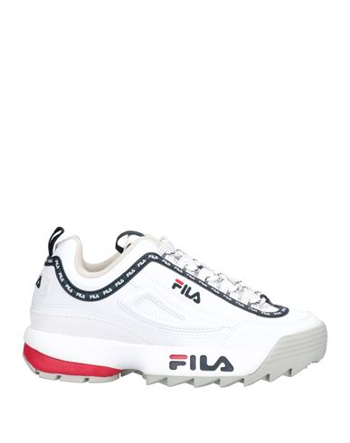 Fila Woman Sneakers White Size 9 Textile Fibers