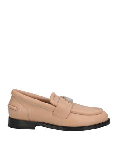 Shop Lanvin Woman Loafers Blush Size 8 Calfskin In Pink