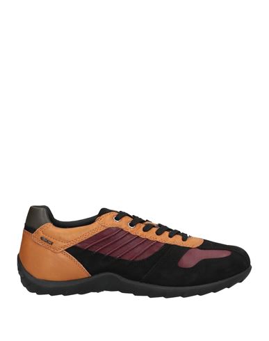Geox Man Sneakers Black Size 12.5 Textile Fibers