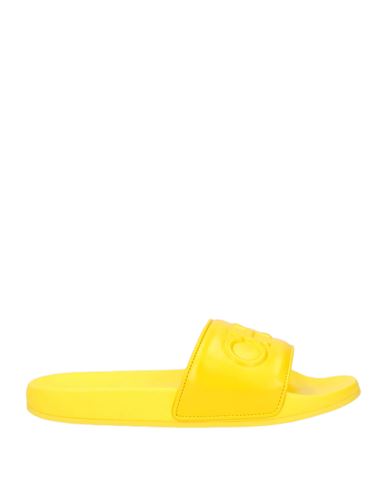 Jimmy Choo Woman Sandals Yellow Size 10 Soft Leather