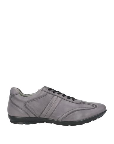 Geox Man Sneakers Grey Size 12 Soft Leather