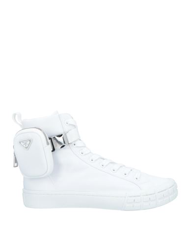 Prada Man Sneakers White Size 11 Recycled Nylon