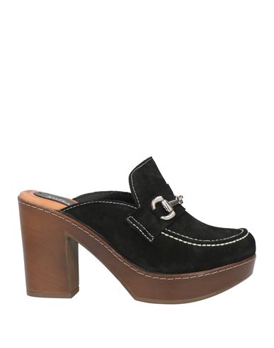Sofia Mare Woman Mules & Clogs Black Size 7 Soft Leather