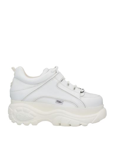 Shop Buffalo Woman Sneakers White Size 9 Soft Leather