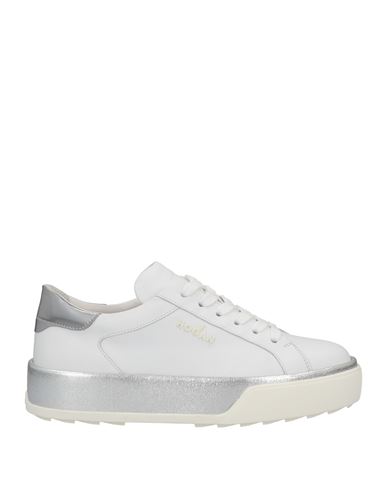Hogan Woman Sneakers White Size 10 Soft Leather