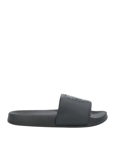 Roberto Cavalli Man Sandals Black Size 12 Rubber