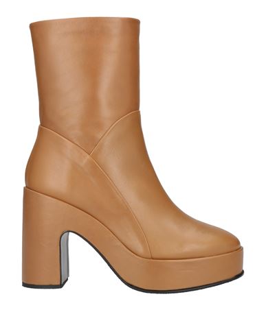 Eqüitare Equitare Woman Ankle Boots Tan Size 11 Soft Leather In Brown