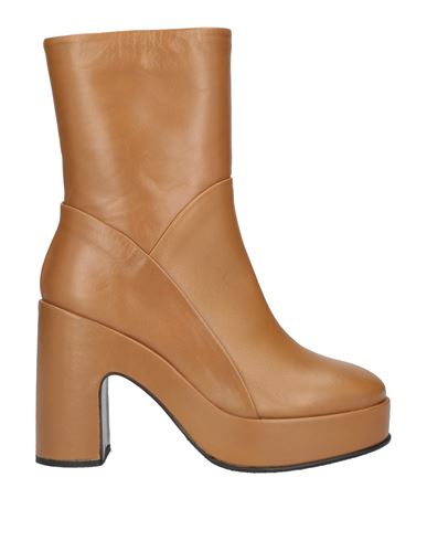 Eqüitare Equitare Woman Ankle Boots Camel Size 10 Soft Leather In Light Brown