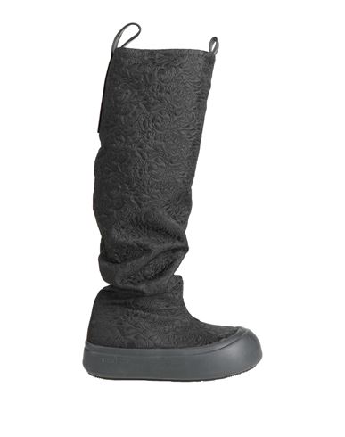 Yume Yume Woman Knee Boots Black Size 10 Textile Fibers