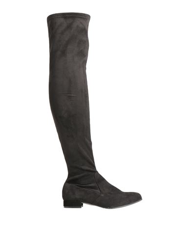 Marian Woman Knee Boots Black Size 6 Textile Fibers