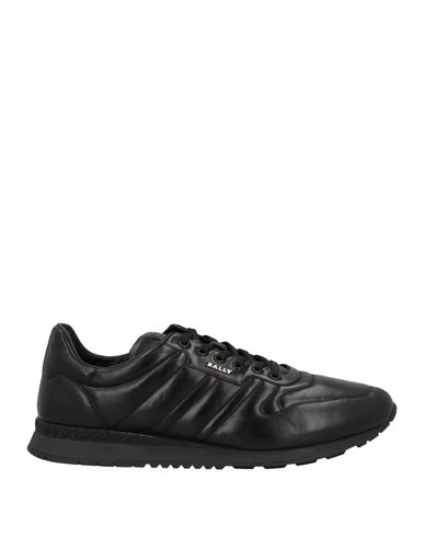 Bally Man Sneakers Black Size 13 Lambskin