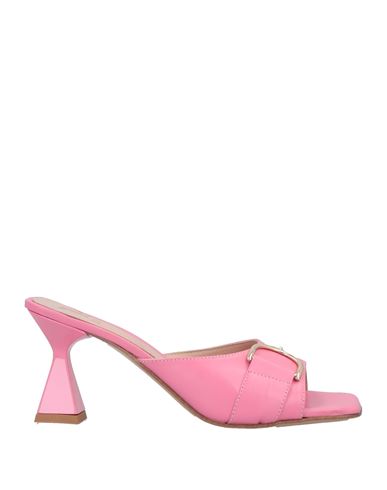 Shop Brando Woman Sandals Pink Size 8 Soft Leather