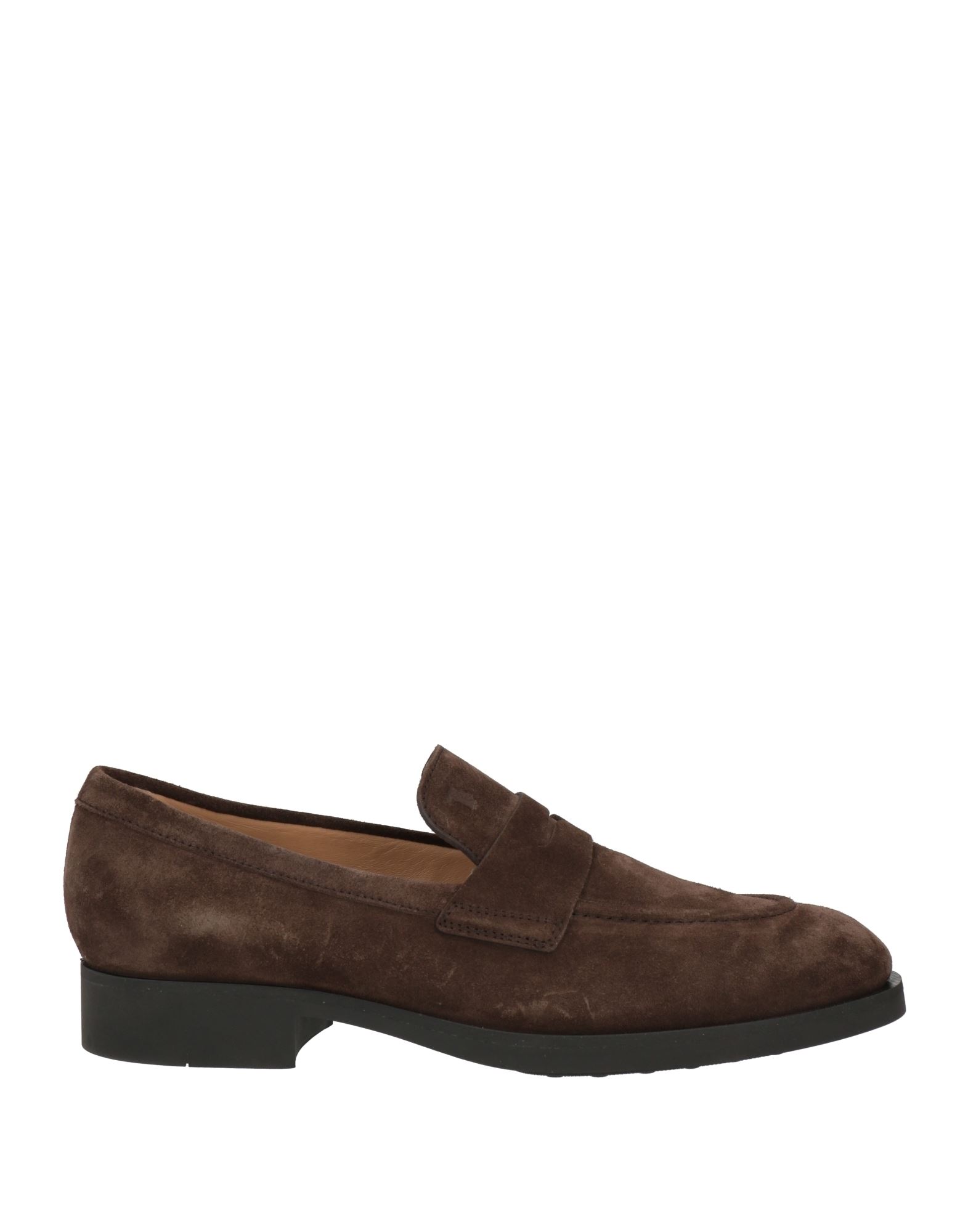 トッズ TOD'S メンズ デッキシューズ 25.5cm モカシン スウェード