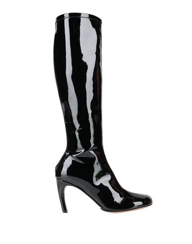 Dries Van Noten Woman Knee Boots Black Size 7.5 Soft Leather