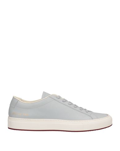 Common Projects Man Sneakers Light Grey Size 9 Soft Leather