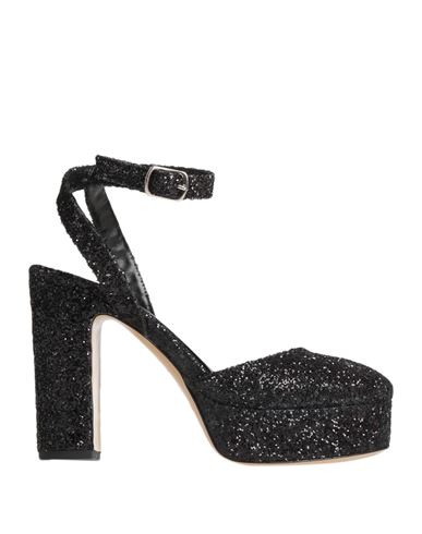 P.a.r.o.s.h P. A.r. O.s. H. Woman Pumps Black Size 10 Textile Fibers