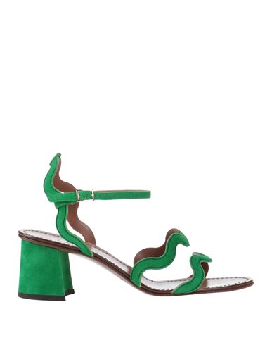 L'autre Chose L' Autre Chose Woman Sandals Emerald Green Size 7 Soft Leather