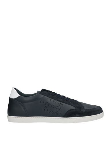 BALDININI BALDININI MAN trainers MIDNIGHT BLUE SIZE 13 SOFT LEATHER