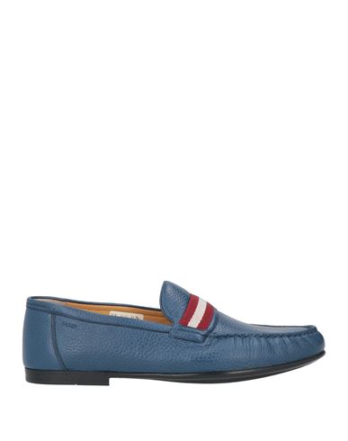 Bally Man Loafers Blue Size 9.5 Soft Leather