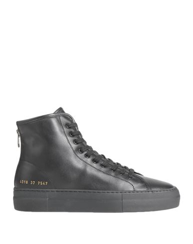 Common Projects Woman By  Woman Sneakers Black Size 7 Soft Leather