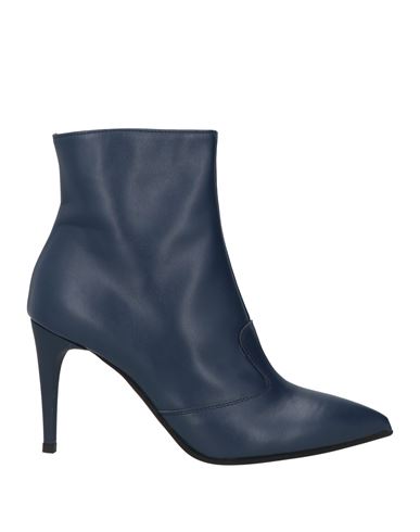 Stele Woman Ankle Boots Midnight Blue Size 12 Soft Leather