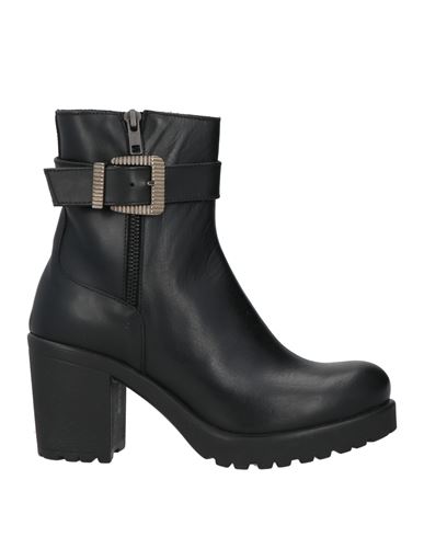 Stele Woman Ankle Boots Black Size 8 Calfskin