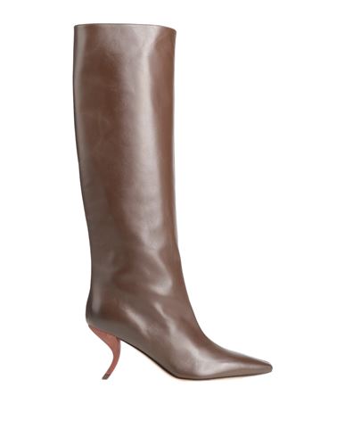 Gia Rhw Gia / Rhw Woman Boot Dark Brown Size 11 Calfskin