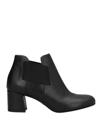 Stele Woman Ankle Boots Black Size 12 Calfskin