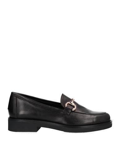 Stele Woman Loafers Black Size 10 Calfskin