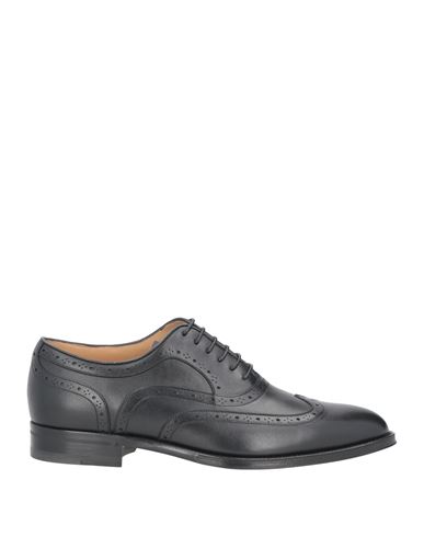 Bally Man Lace-up Shoes Black Size 10.5 Calfskin