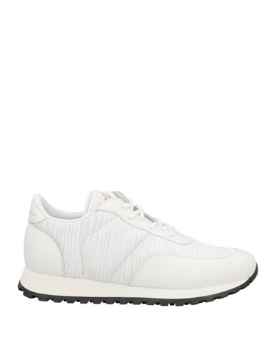 Giuseppe Zanotti Woman Sneakers White Size 11 Soft Leather