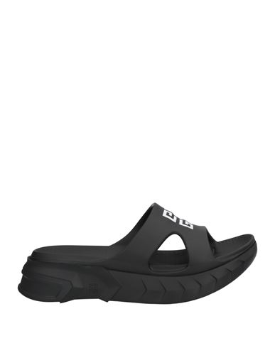 Givenchy 4g-print Platform Slides In Black
