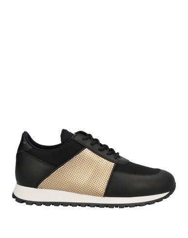 Giuseppe Zanotti Man Sneakers Black Size 9 Soft Leather, Textile Fibers