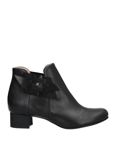 Stele Woman Ankle Boots Black Size 12 Calfskin