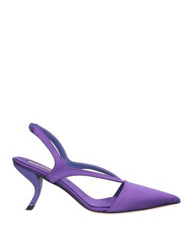 Gia Rhw Gia / Rhw Woman Pumps Purple Size 7 Textile Fibers