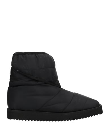 Gia Borghini Woman Ankle Boots Black Size 11 Textile Fibers