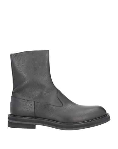 Dries Van Noten Man Ankle Boots Black Size 13 Soft Leather