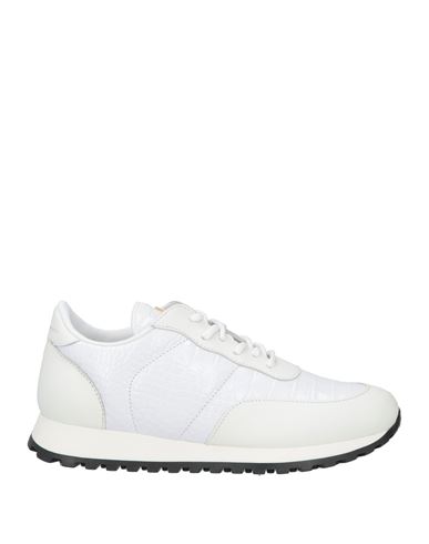Giuseppe Zanotti Woman Sneakers White Size 12 Soft Leather